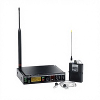 Système de monitoring sans fil professionnel PSM900 à 1 canal avec entrée stéréo pour microphones, idéal pour l'électronique grand public