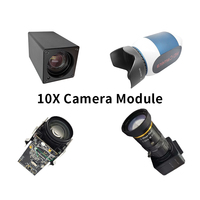 Modul Kamera USB 2MP 8MP 10X Optical Zoom IMX274 IMX415 1080P 4K Sensor CMOS untuk Pengamatan Jarak Jauh OEM