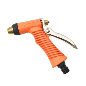 Premium Zinc 3-Way Hose Nozzle With Brass Adjustable Tip Zinc 3-Way Hose Nozzle With Brass Adjustable Tip