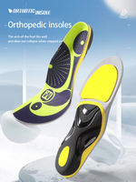 Nouvelle Arrivée Semelles Orthopédiques à Soutien de la Voûte Plantaire, Absorption des Chocs pour Pied Plat, Coussinets de Plantaire Correcteurs, MOQ 1 Paire
