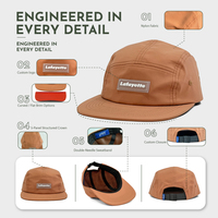 Sombrero de Camping Bordado de 5 Piezas para Eventos Promocionales, Pedidos al por Mayor, Suministro a Granel, Pedido Personalizado para Reventa