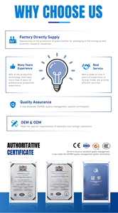 Nóng bán vít nắp <span class=keywords><strong>60ml</strong></span> lọ thủy tinh rõ ràng (27.5x140mm) với 24-400 Trắng đóng nắp PP Top & PTFE Gasket - Product Image 5