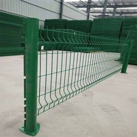 Clôture de jardin 3D de 2 m de haut, panneau de clôture en maille de sécurité bleue recouverte de PVC, pour clôture extérieure résidentielle