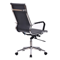 Échantillon Gratuit - Chaise de Bureau Pivotante Ergonomique en Cuir Moderne et Confortable de Haute Qualité, Vente en Gros, Fabriquée à Foshan, Chine