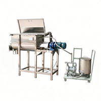 Mélangeur de poudre rotatif compact pour oxyde de fer et oxyde de zinc