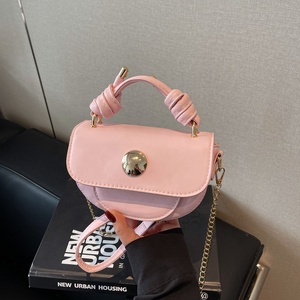 लोकप्रिय फैशन बनावट सिलाई मिनी लॉक बैग नई शैली महिलाओं काठी बैग - Product Image 3