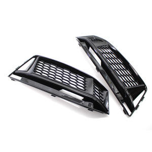 กรอบไฟตัดหมอกแบบรังผึ้งสำหรับ Audi A4 B9 Sport Edition รุ่นฮ่องกง  8W0807681K สีดำ คู่ - Product Image 1