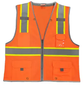 Sell Well Security Vest Reflective Running Vest Safety Vest With Pockets