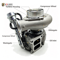 Turbocompressore 3597307 4038421 Compatibile con Escavatore Komatsu PC360-7 PC300-7 PC350-7, Ricambio Aftermarket per Motore Turbo