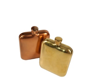 Gourde à liqueur portable en acier inoxydable personnalisable avec logo - Product Image 2