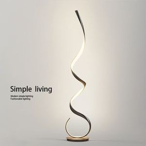 Modern Minimalist LED <strong>Floor</strong> <strong>Lamp</strong> for Living Room Bedroom Vertical <strong>Arc</strong> Smart Design with Led Base for Hotel Bedside or Bedron - Product Image 1