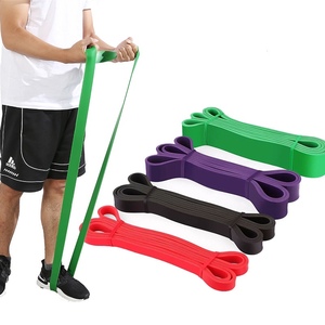 Ensemble de bandes de résistance en latex colorées pour l'exercice, bandes de fitness élastiques durables en plusieurs couleurs et tailles - Product Image 2