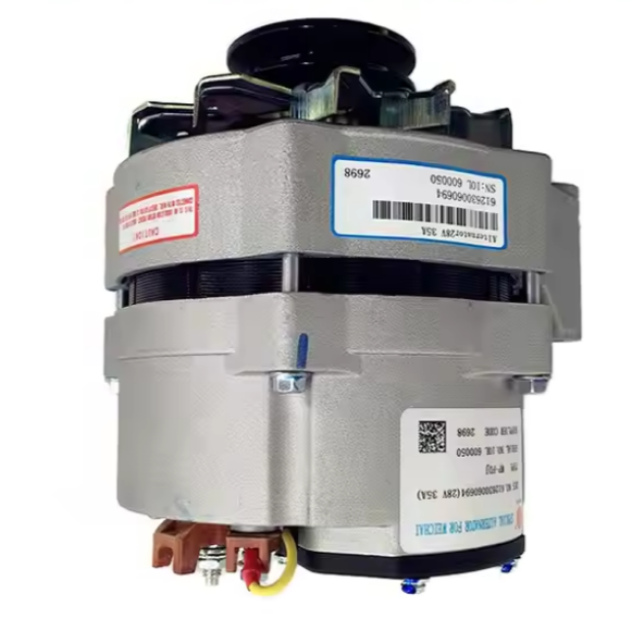 Original Heavy Truck Marine Diesel for Weichai Engine New 5KG Aluminium Alternator Spare Part 612600090401 Shandong China