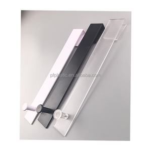 Chiaro esteso sopra porta ganci per bagno Lucite porta porta porta strumento libero asciugamano doccia appendiabiti - Product Image 5