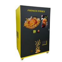 Distributeur Automatique de Frites de Poulet Chaud et Frites de Frites avec Four