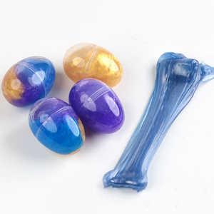 Œufs de Pâques en slime Galaxy, jouets anti-stress pour enfants, garçons et filles, remplisseurs de paniers de Pâques, cadeaux et faveurs de fête - Product Image 4