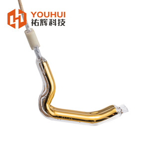 Youhui L-Shaped Infrared Quartz <b>Heating</b> <b>Tube</b> 45-480V 10000 Hours Automotive Interior Welding <b>Heating</b> Lamp - Product Image 3