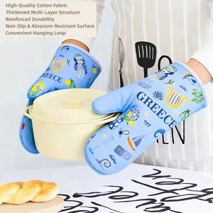 Gants résistants à la chaleur de haute qualité, gants de cuisine antidérapants pour haute température, mitaines de cuisine et gants de four - Product Image 5