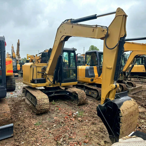 Excavatrice sur chenilles hydraulique CAT 308E d'occasion de haute qualité, 8,4 tonnes, moteur C3.3B 3 cylindres, godet de 0,23 m, grappin de 4,15 m, usage industriel - Product Image 1