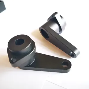 Piezas de Mecanizado CNC de Aluminio 6061, Torneado, Fresado, Prototipo, Acero Inoxidable, Tratamiento de Superficie de Precisión, Arenado + Negro - Product Image 1