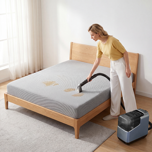 Limpiador <span class=keywords><strong>de</strong></span> <span class=keywords><strong>Alfombras</strong></span> Portátil sin Bolsa, 1400W, 110V/220V, Vapor Húmedo/Seco, 12kPa, para <span class=keywords><strong>Limpieza</strong></span> <span class=keywords><strong>de</strong></span> Hogar, Auto, Hotel, Sofás <span class=keywords><strong>y</strong></span> Tapicería - Product Image 1