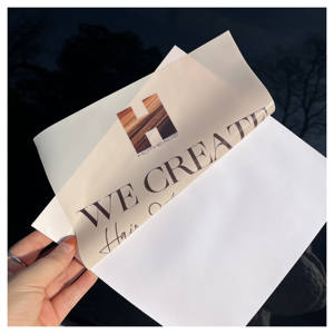 Calcomanía de ventana reutilizable, vinilo personalizado, adhesivo estático de doble cara, pegatinas de vidrio extraíbles, pegatina de vinilo electrostático - Product Image 2