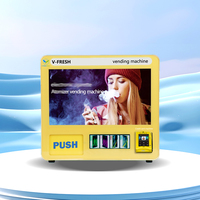 VFRESH Nouveauté Distributeur automatique intelligent personnalisé avec accepteur de billets pour centre commercial Distributeur automatique mural de petite taille