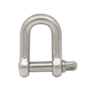 Grillete SMD tipo D de acero inoxidable 316 con pasador de tornillo de cabeza cuadrada, tamaño métrico M4 a M38, grilletes de grado marino - Product Image 5