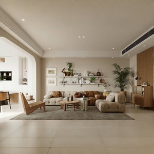 การออกแบบตกแต่งภายในอพาร์ทเมนต์หรูหราและการสร้างภาพ3D - Product Image 6