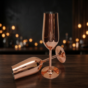 แก้วแชมเปญทองแดงแท้ - Product Image 2