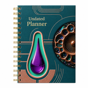 Carnet de notes personnalisé en gros 2025 – Agenda hebdomadaire A5 à spirale pour liste de tâches et planificateur - Product Image 3
