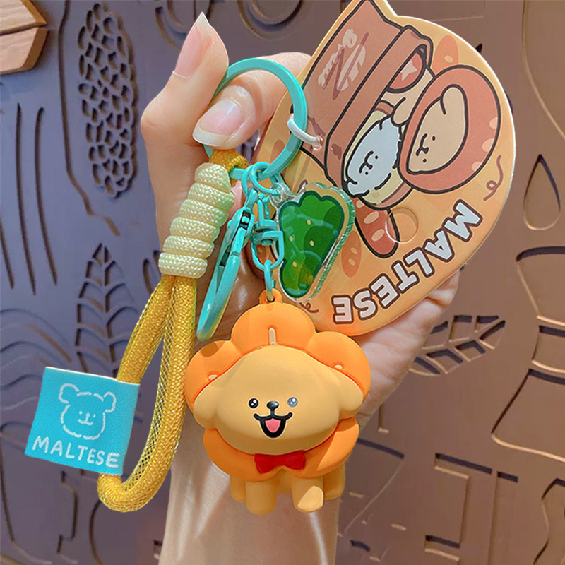 Couvre-chef de dessert amusant pour chiot, sac floral-opp, emballage indépendant