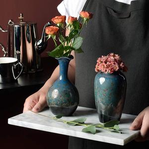 Vevor — ensemble de 3 vases de fleurs en céramique, vase à fleurs de conception spéciale de Style glacé, Vase à fleurs décoratif et moderne - Product Image 3