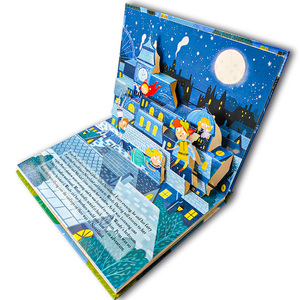 Couverture de livre souple en carton personnalisée pour bébé et enfant, livre d'histoire 3D, livres pop-up, impression pour enfants - Product Image 6
