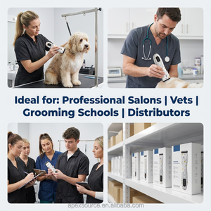 Máquina Cortadora <span class=keywords><strong>de</strong></span> Pelo Multifuncional 5 en 1 para Mascotas con Cuchilla Ajustable para Recortar el Pelo <span class=keywords><strong>de</strong></span> Perros en Diversas Zonas - Product Image 5