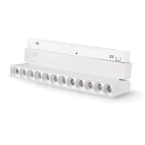 Faretto LED 12W per Binario Magnetico 48V, Colore Bianco 4500K, Ideale per Illuminazione in Spazi Commerciali e Residenziali. - Product Image 1