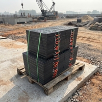 Plaque de stabilisation pour grue 100 % UHMWPE vierge de qualité supérieure, matériau robuste pour la stabilité des engins de construction lourds, adaptée à toutes les conditions.