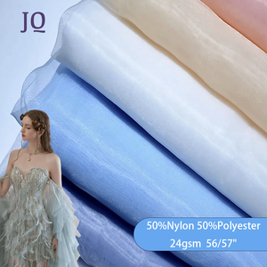 <span class=keywords><strong>Tissu</strong></span> en organza et tulle haute densité, écologique, léger et antistatique, pour jupes <span class=keywords><strong>de</strong></span> mariage pour filles, maille en fil <span class=keywords><strong>de</strong></span> verre tissé - Product Image 1