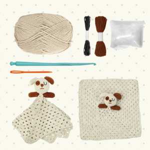 批发DIY动物植物礼品针织娃娃手工初学者婴儿礼品套装钩针娃娃套装 - Product Image 3