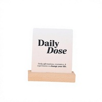 Cartes d'affirmation de l'amour-propre avec impression numérique sur papier couché pour la santé mentale, cartes flash pour la famille