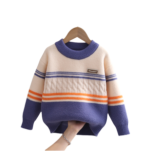 Vente en gros de <span class=keywords><strong>pull</strong></span>-over en polyester de haute qualité à manches longues bleu <span class=keywords><strong>orange</strong></span> blanc <span class=keywords><strong>pull</strong></span>-over personnalisé <span class=keywords><strong>pull</strong></span> pour garçons - Product Image 6