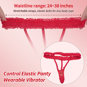 着用不可能パンティーローズバイブレーターリモコンクリトリス刺激振動女性オナニー大人用 - Product Image 5