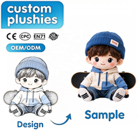 Peluche Garçon Skater Personnalisée, Poupée en Peluche Douce Style Urbain, Vente en Gros OEM ODM, Logo Personnalisé pour Cadeaux d'Enfants et Cadeaux de Marque