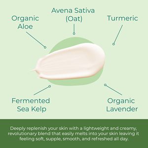 Crème de Jour au Varech Vegan et Sans Cruauté Animale, Marque Blanche, Raffermissante, Nourrissante, Répare Profondément <span class=keywords><strong>la</strong></span> Barrière Cutanée, Pour Tous Types de Peau - Product Image 4