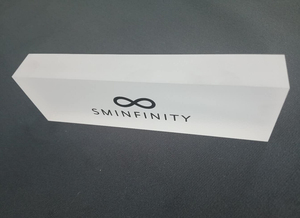 Rõ ràng Acrylic hiển thị in khắc logo khối Pop hiển thị - Product Image 6