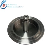 Pièces en alliage de titane et acier inoxydable usinées CNC, usinées au tour, fabrication de tôles métalliques estampées