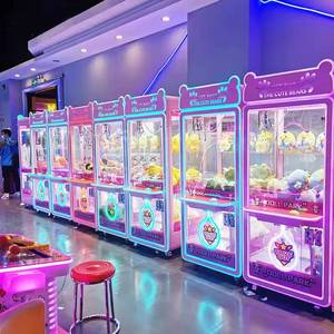 Arcade Crane <b>Claw</b> <b>Machine</b> Bill Operated Doll <b>Game</b> Commercial <b>Claw</b> <b>Machine</b> Cute Bears Arcade <b>Game</b> - Product Image 1