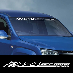 <span class=keywords><strong>Autocollant</strong></span> universel pour pare-brise de <span class=keywords><strong>voiture</strong></span> tout-terrain 4x4, impression personnalisée, imperméable, style sport, amovible sans résidus - Product Image 3