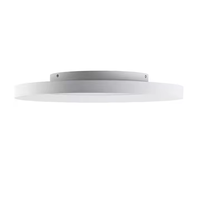 Fourniture d'usine 40-100W plafond LED panneau rond mince suspendu panneau lumineux ultra-mince monté en surface pour bureau hôtel centre commercial