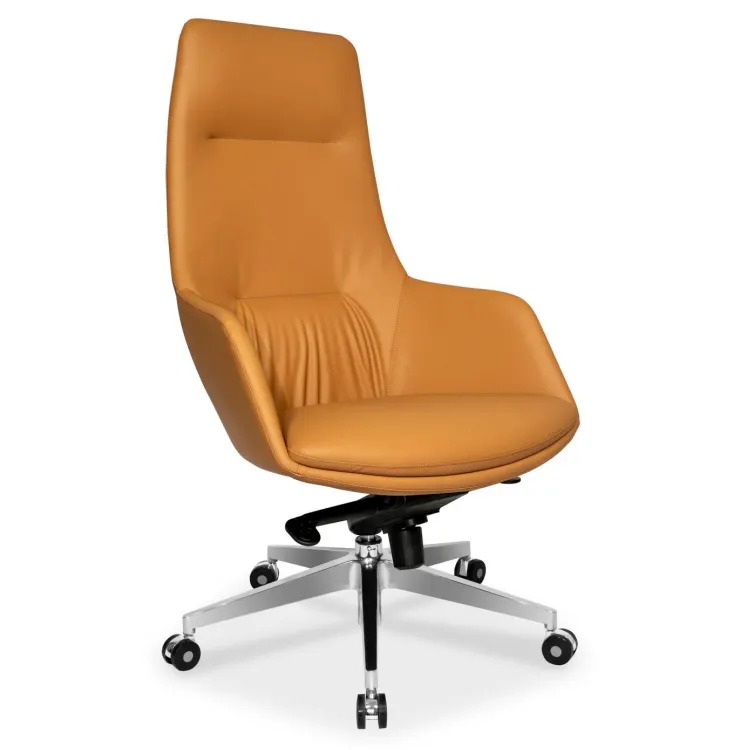 현대 디자인 진짜 가죽 고품질 사무실 의자 조정가능한 의자 행정상 CEO 회전대 의자
